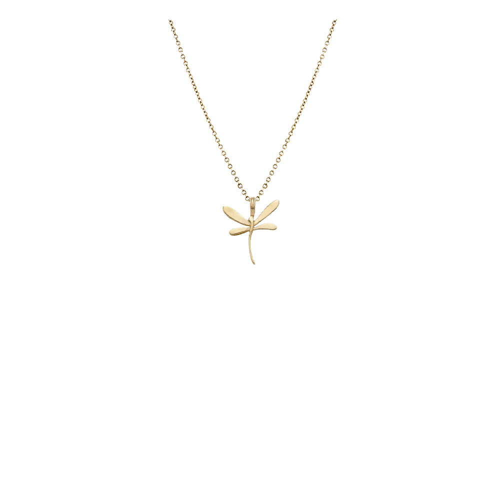 שרשרת זהב עדינה עם תליון שפירית