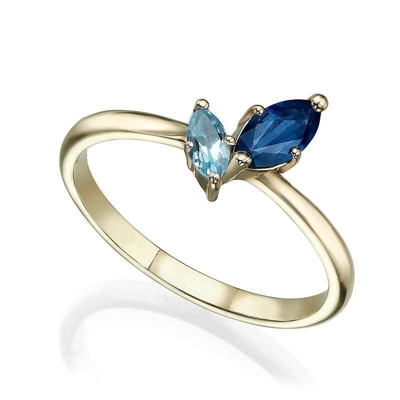 Sapphire Vs Blue Are Topaz Expensive A Special Gold Ring Set With